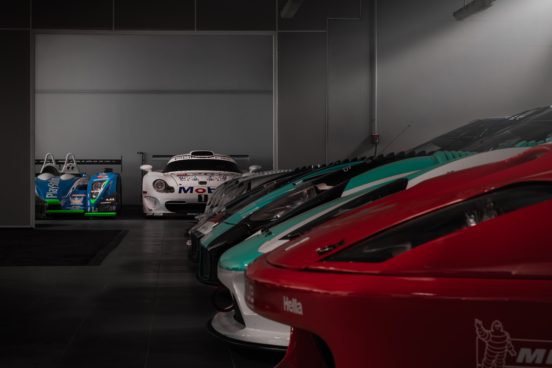 JMB Classic storage facility for racing cars